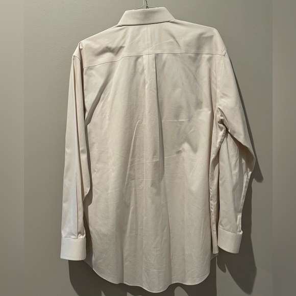 Jos. A. Bank Traveler’s Collection Cream Dress Shirt - Picture 3 of 4